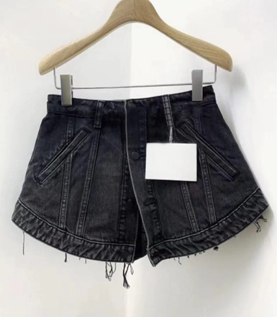 Jessica Bara April High Waisted Denim Shorts