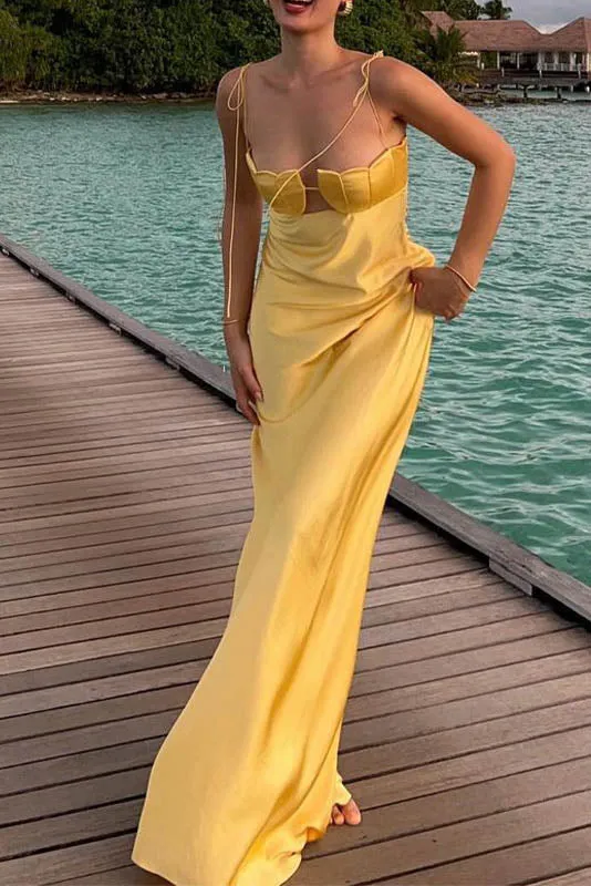 Luxury Cut-Out Bodycon Maxi Dress