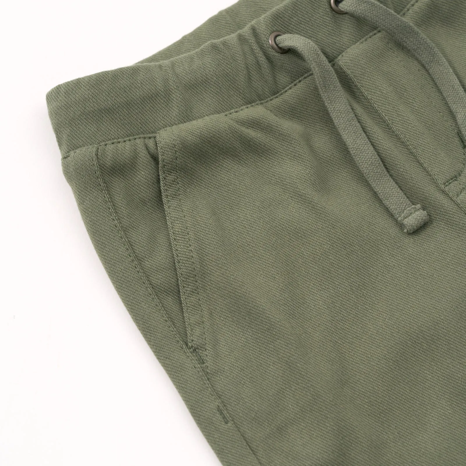 Olive Denim Jogger